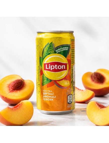 Lipton İce Tea Şeftali Aromalı Soğuk Çay 200 Ml