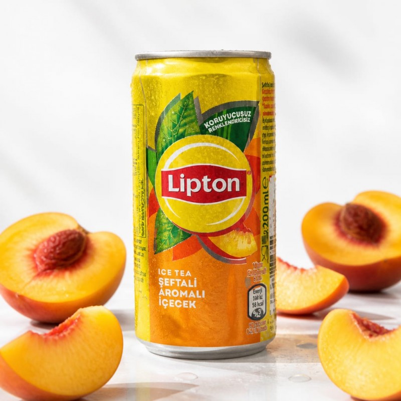 Lipton İce Tea Şeftali Aromalı Soğuk Çay 200 Ml