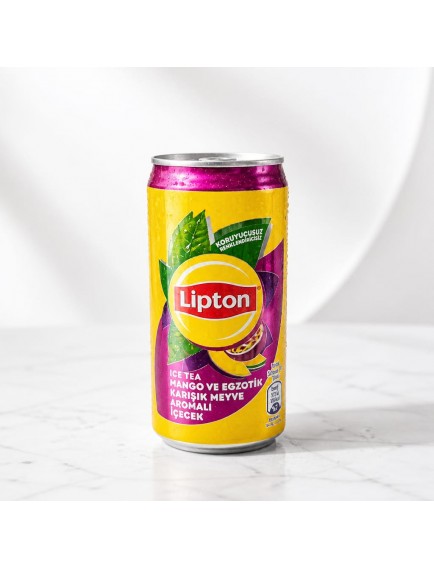 Lipton İce Tea Mango ve Egzotik Karışık Meyve Aromalı Soğuk Çay 200 Ml