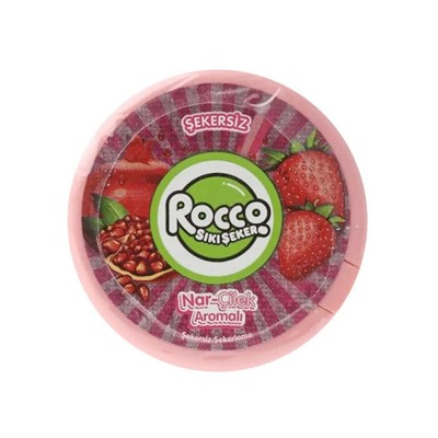 Rocco Sıkı Şeker Nar & Çilek Aromalı Şeker 12 G
