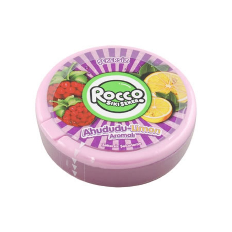 Rocco Sıkı Şeker Ahududu & Limon 12 G