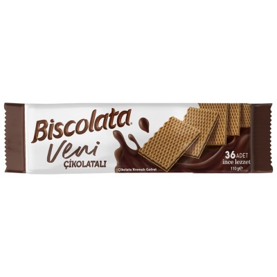 Biscolata Venı Çikolatalı Gofret 110 G