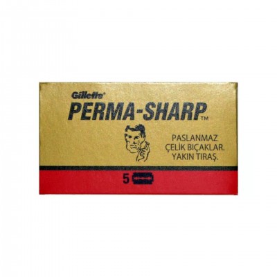 Gillette Perma - Sharp Tıraş Jileti Kaset 5 Lİ 