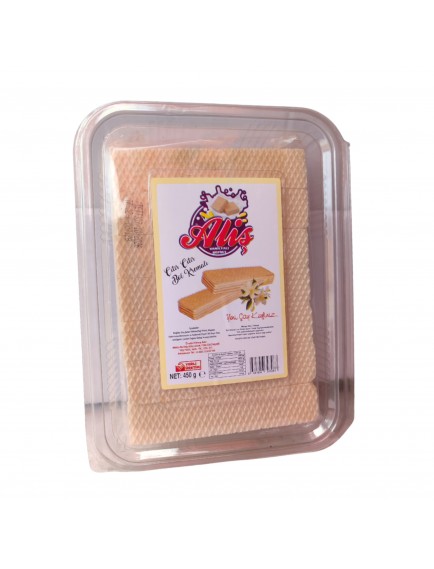 Aliş Vanilyalı Gofret 450 G