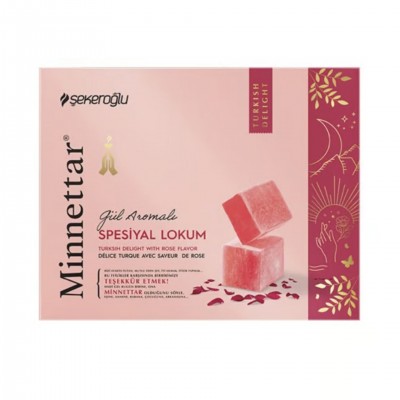 Şekeroğlu Minnettar Gül Aromalı Special Lokum 300 G