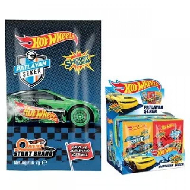 Hotwheels Lisanslı Hleks 4Gr Patlayan Şeker