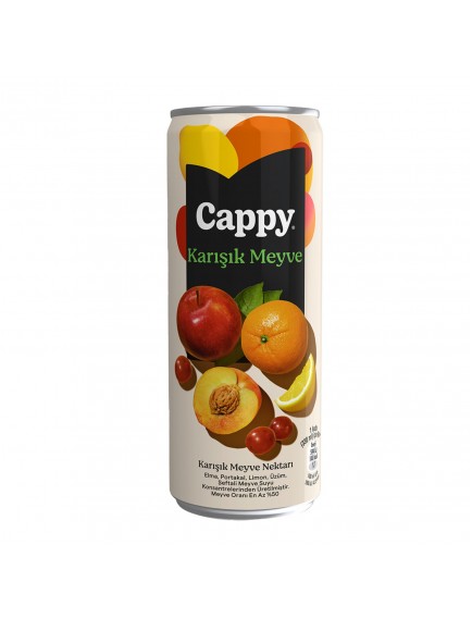 Cappy Karışık Meyve Kutu 330 Ml