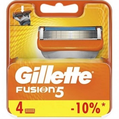 Gillette Fusion 5 4'lü Yedek Tıraş Bıçağı