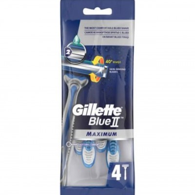 Gillette Blue 2 Maximum Kullan At Tıraş Bıçağı 4'lü
