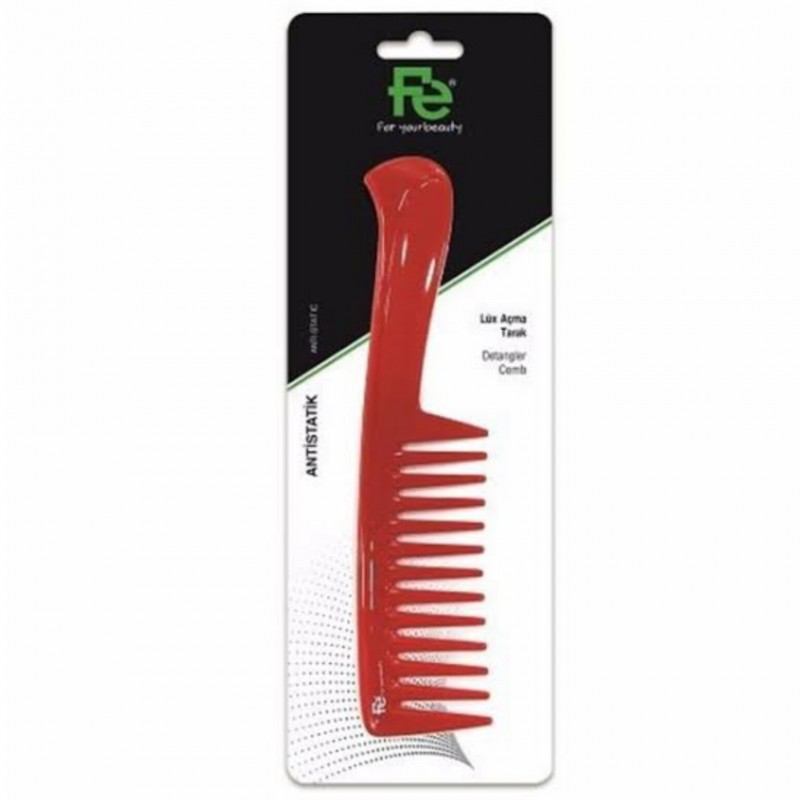 Fe Antistatik Saplı Lüx Tarak