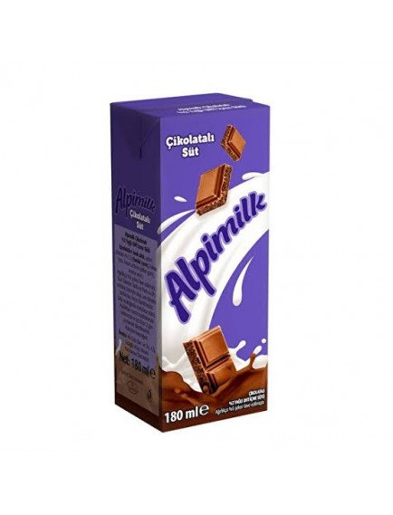 Alpimilk Süt Aromalı Çikolatalı 180 Ml