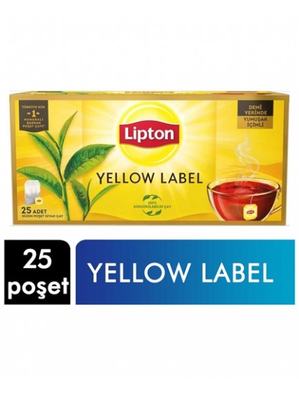 Lipton Yellow Label Bardak Çay 25'li