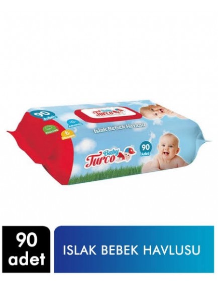 Baby Turco Bebek Islak Mendil 90'lı 